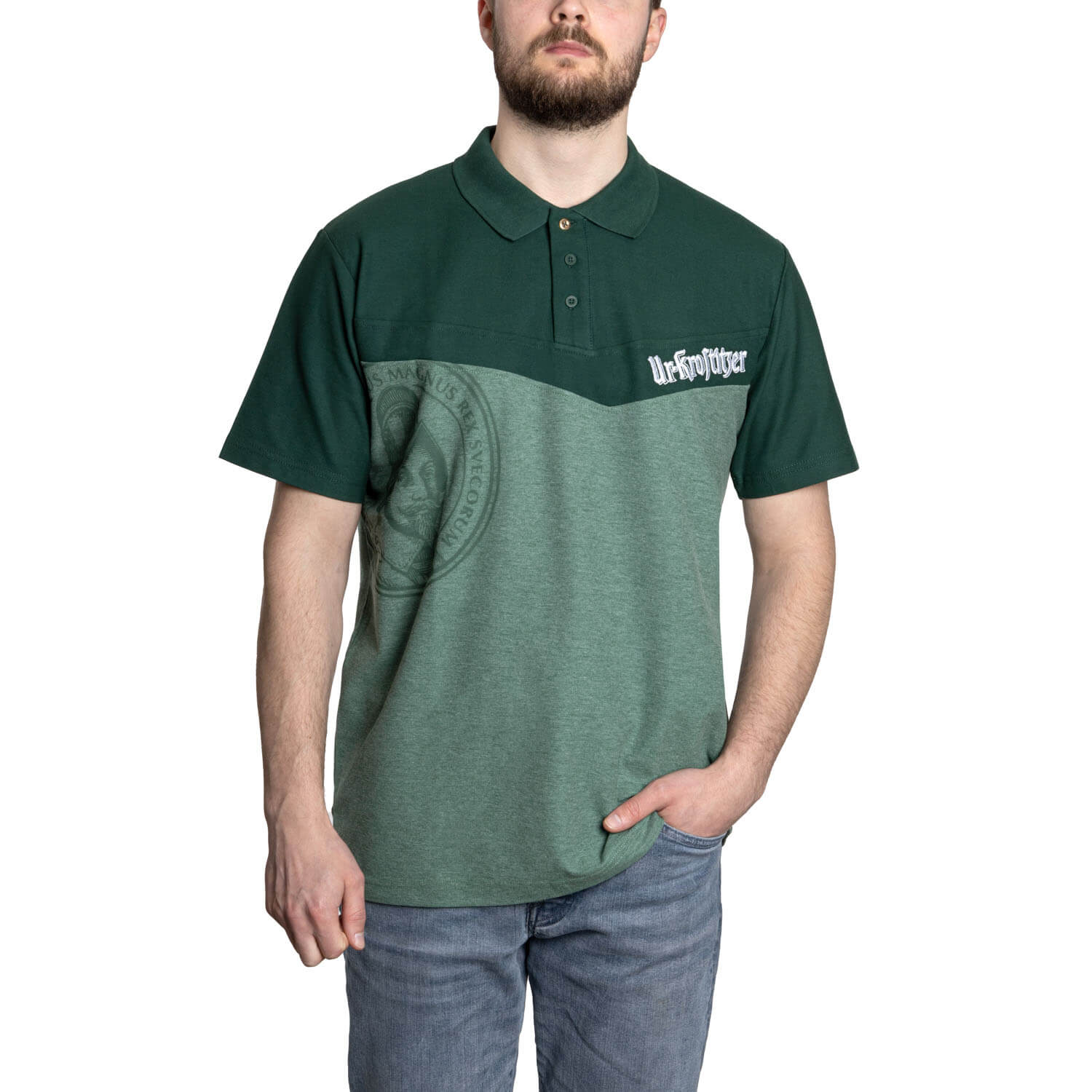 Ur-Krostitzer Green Edition Polo-Shirt Herren